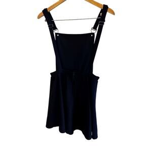 Size L – OBOE Black Pinafore Skirteralls